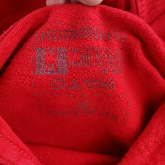 Hoonigan Hoodie Sweatshirt Pullover Racing Sleeve Graphics Men's Medium - Picture 5 of 14